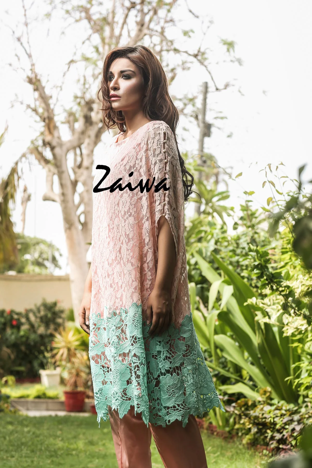Crochet Applique Cape by Zaiwa - Image 3