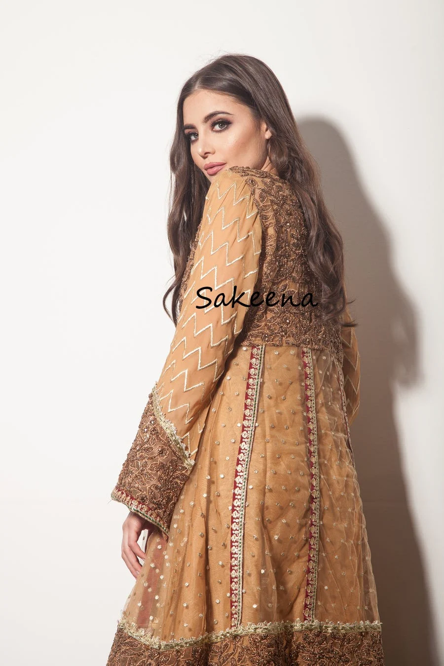 Luxury Formal Dress by Sakeena Hasan - Image 6