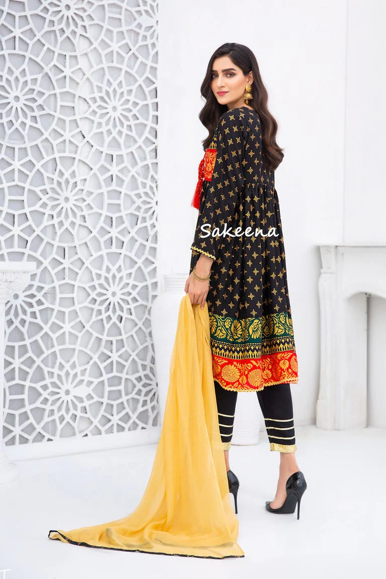 Winter Ready to Wear 3 Pcs Collection by Sakeena Hasan 03 - Image 3